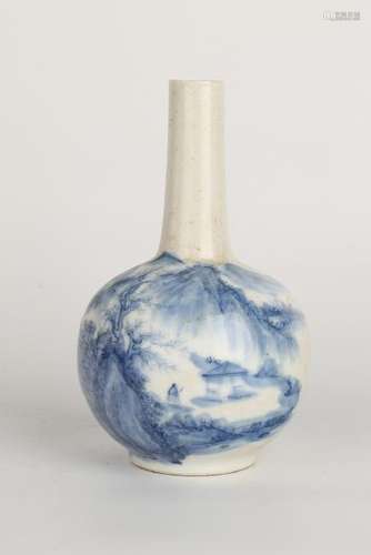 Blue And White Porcelain Vase