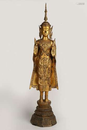 Gilt Bronze Figure Of