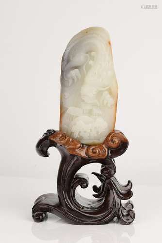 Carved Jade Mythical Beast