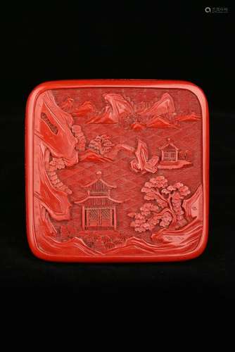 Cinnabar And Lacquer Box