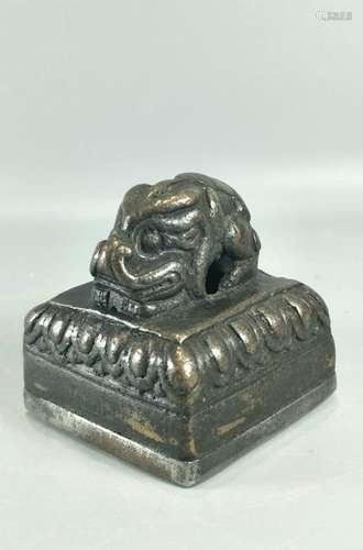 A Tibetan Bronze Seal