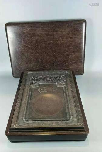 Inkstone With Wood Box