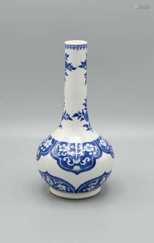 Blue and White Porcelain Vase