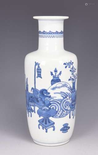 Blue and White Porcelain Vase