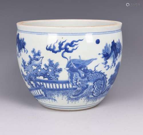 Blue and White Porcelain Bowl