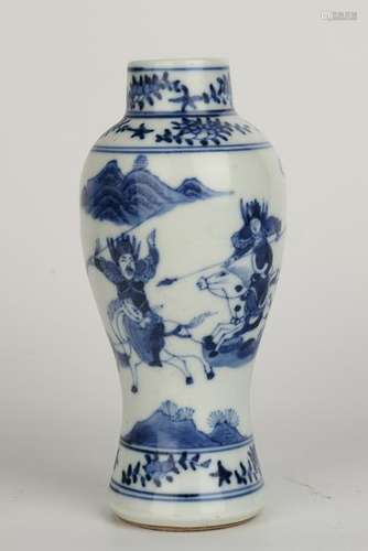 Blue And White Porcelain Vase