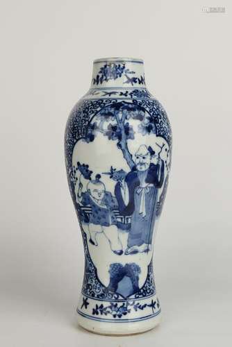 Blue And White Porcelain Vase