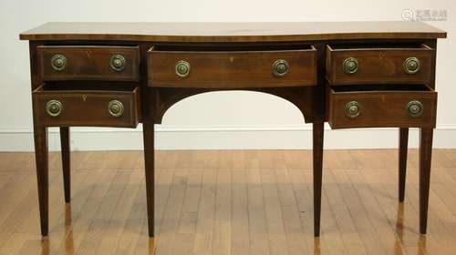 20thC Hepplewhite Style Sideboard