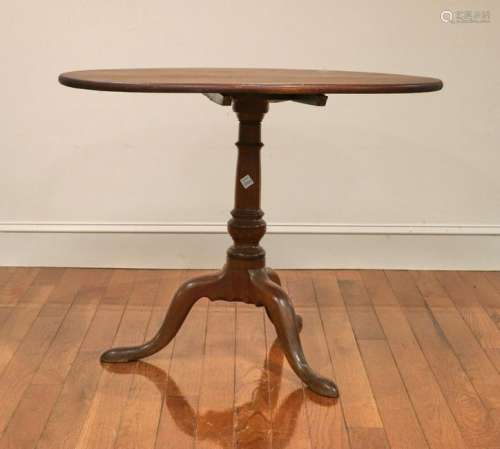 Circa 1810 Sheraton Tilt Top Table