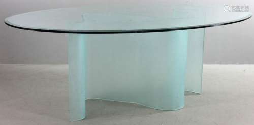 Modern Design Glass Top Table