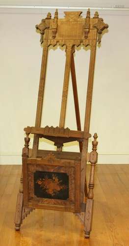 19thC Victorian Eastlake Style Easel