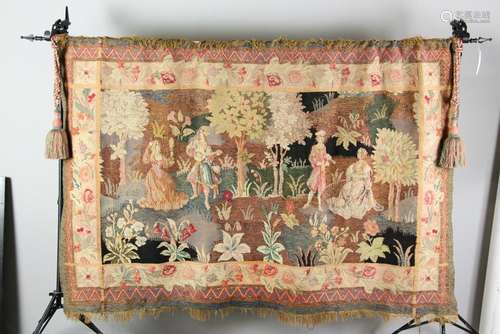 Antique Hand Woven Tapestry