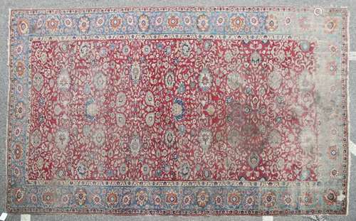 Antique Tabriz Rug