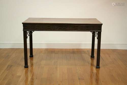 18thC Irish Chippendale Console Table