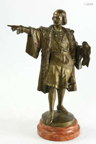 Rafael Atche, The Columbus Monument, Bronze