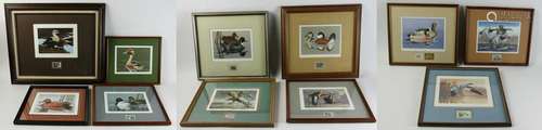 (11) Duck Stamps of Various Artists