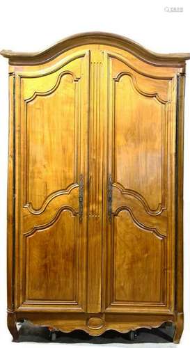 Large 18thC French Two Door Cupboard