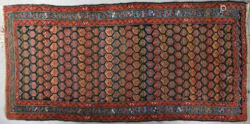 Antique Persian Serraband Rug