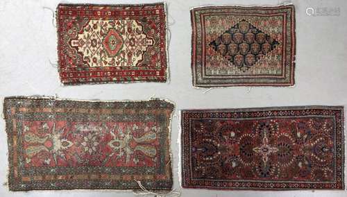 Antique Persian Mat and Scatter Rugs