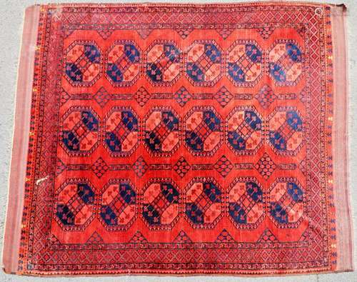 Antique Turkoman Ersari Rug