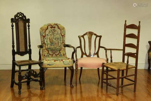 Four Antique Chairs