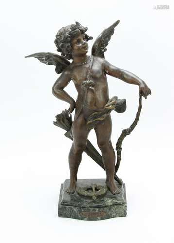 After Louis Moreau, Bronze of Cupid