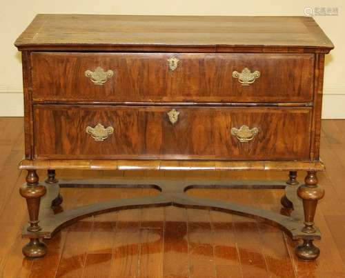 William and Mary Walnut Chest