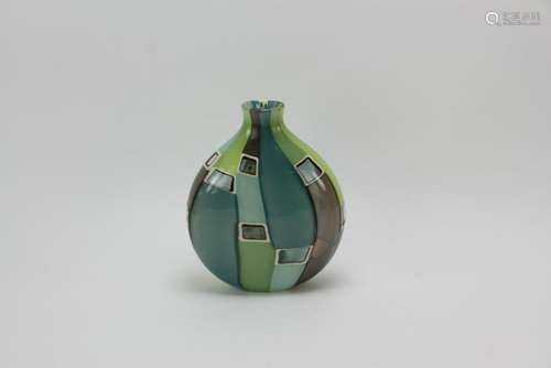 Robin Mix Blown Glass Vase