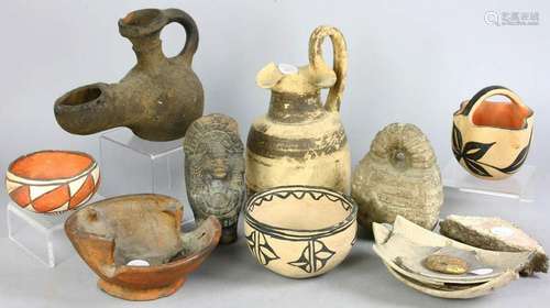 Pre-Columbian Shards and Pottery