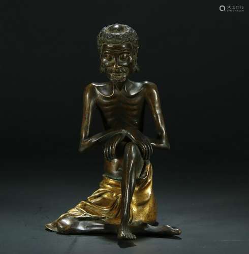 Part of Gilt Buddha Statue