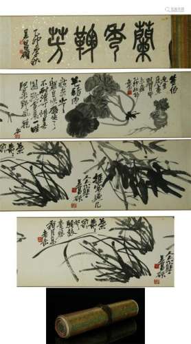 Wu Changshuo Hand Roll