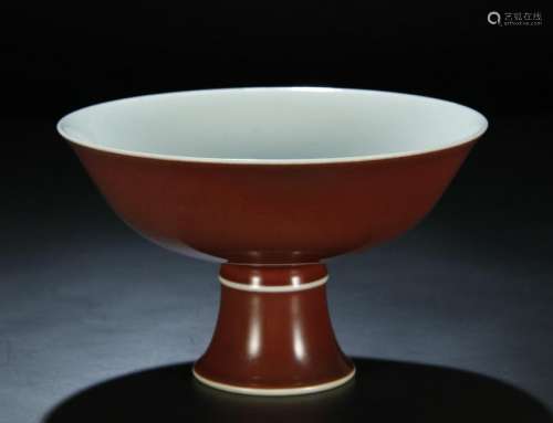 Qing Cheun Lung, Ox Boold High-foot Cup