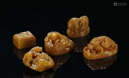 A Set of Tian Huang Seal