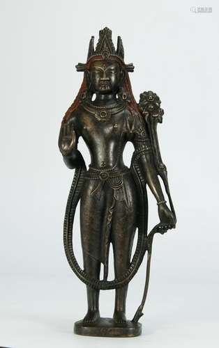 Alloy Bronze Kuan Yin Statue