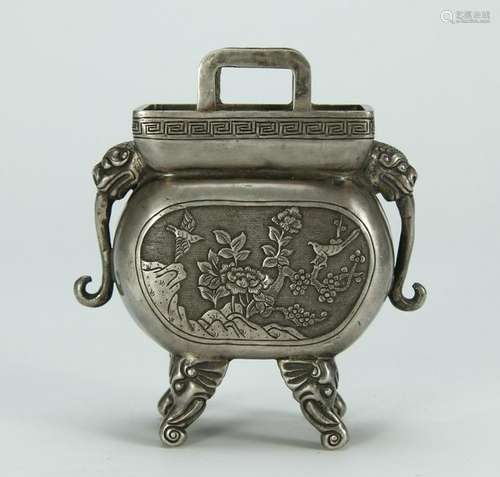 Silver Incense Burner