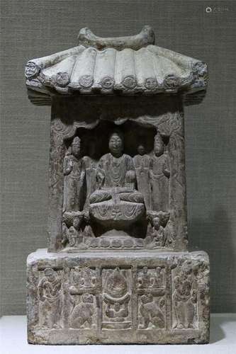 Stone Carved  Shakyamuni Buddha