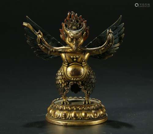 Gilt Bronze Bird