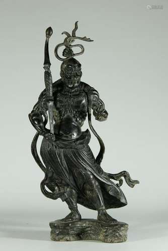 Late of Qing Dynasity, Bronze Figur Statue