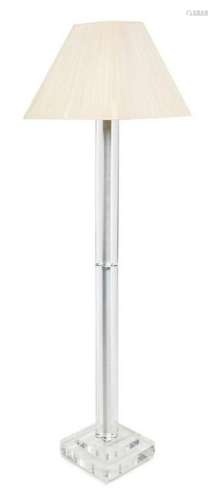 A Lucite Floor Lamp SECOND HALF 20TH CENTURYÂ <