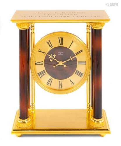 A Swiss Electric Clock, Spaulding Height 10 in