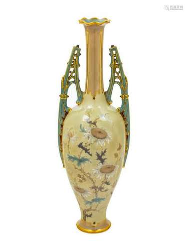 A Ernst Wahliss Vase EARLY 20TH CENTURY Hei