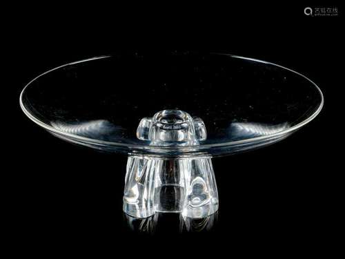 A Steuben Glass Centerpiece Bowl 20TH CENTURY<