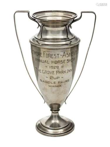 An American Silver Trophy Webster Company, Nor