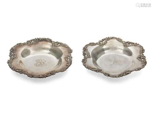 Two American Silver Bowls Theodore B. Starr, N