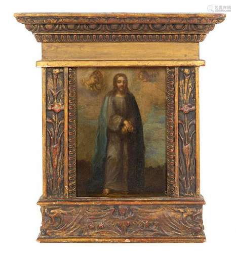 Artist Unknown 19TH CENTURY Jesus oil