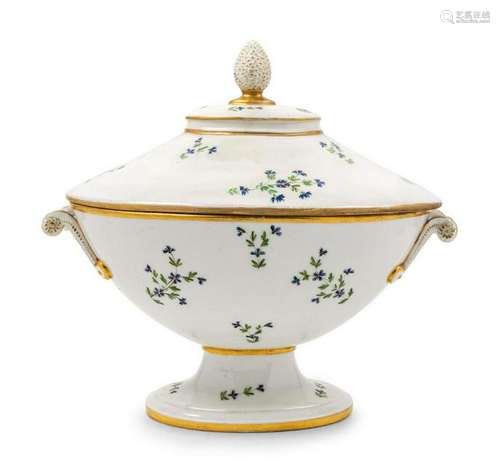 A French Porcelain Tureen and Cover 19TH CENTU