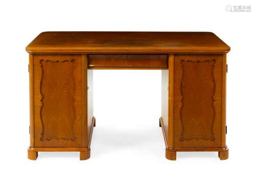 A Continental Writing Desk Height 30 1/2 x wid