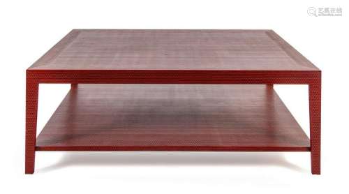 A Contemporary Lacquered Low Table SECOND HALF