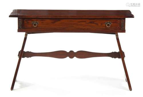 An American Arts and Crafts Console Table, Rom We