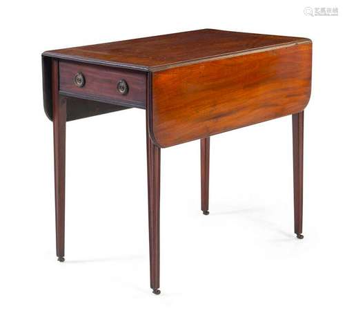 A George III Style Mahogany Pembroke Table SEC